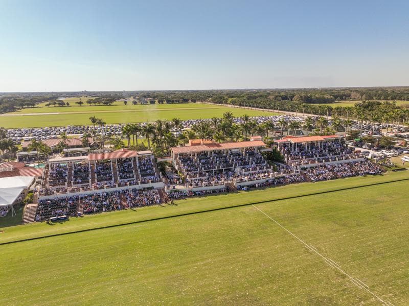 U.S. Polo Assn. Field One at the National Polo Center - Wellington. ©United States Polo Association
